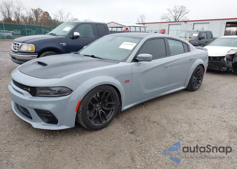 2021 Dodge Charger Scat Pack Widebody Rwd z USA, uszkodzony, nr VIN 2C3CDXGJ4MH522824